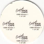 1995 Original Race Caps #20 Ted Musgrave Back