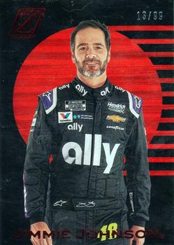 2021 Panini Chronicles - Zenith Red #17 Jimmie Johnson Front