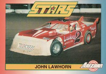 1992 Stars Arizona Sport Shirts #32 John Lawhorn Front