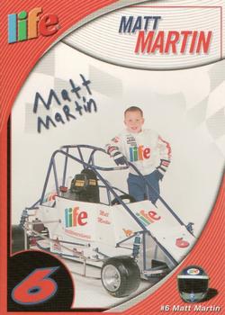2001 Life Mark & Matt Martin #1 Matt Martin Front