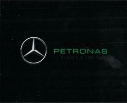 2021 Topps F1 Stickers #3 Mercedes AMG Petronas F1 Front