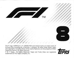 2021 Topps F1 Stickers #8 Scuderia Ferrari Back