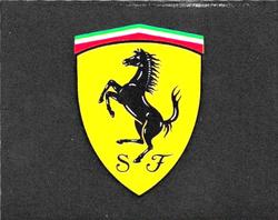 2021 Topps F1 Stickers #8 Scuderia Ferrari Front