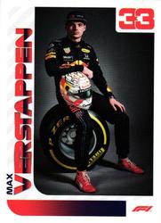 2021 Topps F1 Stickers #33 Max Verstappen Front