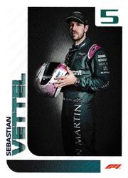 2021 Topps F1 Stickers #83 Sebastian Vettel Front