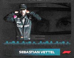 2021 Topps F1 Stickers #86 Sebastian Vettel Front
