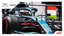 2021 Topps F1 Stickers #91 Sebastian Vettel Front