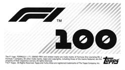 2021 Topps F1 Stickers #100 Esteban Ocon Back