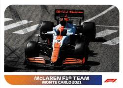 2021 Topps F1 Stickers #113 McLaren F1 Front
