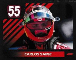 2021 Topps F1 Stickers #122 Carlos Sainz Front