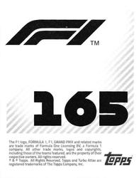 2021 Topps F1 Stickers #165 Kimi Raikkonen Back