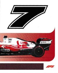 2021 Topps F1 Stickers #166 Kimi Raikkonen Front