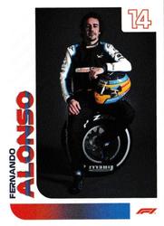 2021 Topps F1 Stickers #103 Fernando Alonso Front