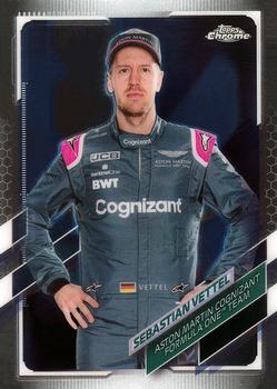 2021 Topps Chrome Formula 1 #7 Sebastian Vettel Front