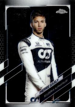 2021 Topps Chrome Formula 1 #13 Pierre Gasly Front