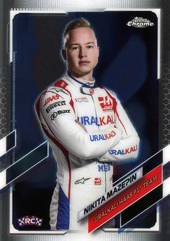 2021 Topps Chrome Formula 1 #18 Nikita Mazepin Front