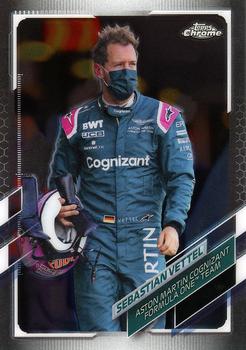 2021 Topps Chrome Formula 1 #23 Sebastian Vettel Front