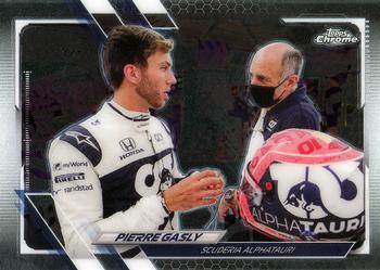 2021 Topps Chrome Formula 1 #36 Pierre Gasly Front