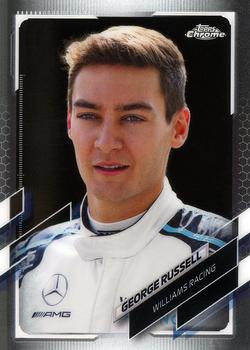 2021 Topps Chrome Formula 1 #39 George Russell Front