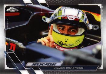 2021 Topps Chrome Formula 1 #46 Sergio Perez Front