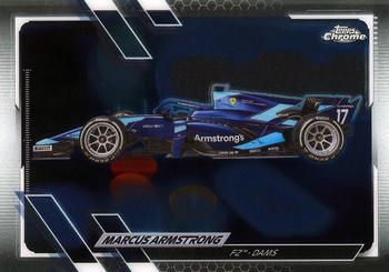 2021 Topps Chrome Formula 1 #131 Marcus Armstrong Front