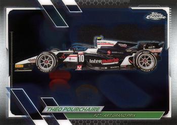 2021 Topps Chrome Formula 1 #136 Theo Pourchaire Front
