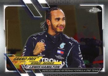 2021 Topps Chrome Formula 1 #152 Lewis Hamilton Front