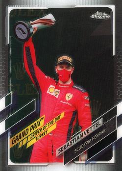2021 Topps Chrome Formula 1 #158 Sebastian Vettel Front