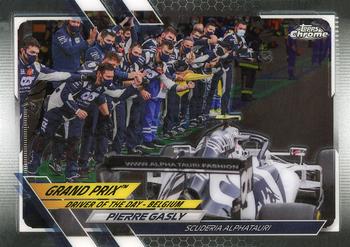 2021 Topps Chrome Formula 1 #164 Pierre Gasly Front