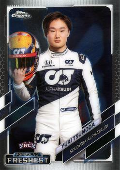 2021 Topps Chrome Formula 1 #173 Yuki Tsunoda Front