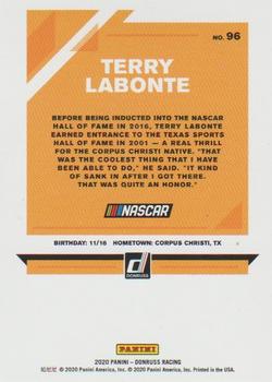 2021 Donruss - Buybacks 5th Anniversary Collection #96 Terry Labonte Back