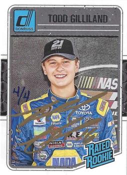 2021 Donruss - Buybacks 5th Anniversary Collection #35 Todd Gilliland Front