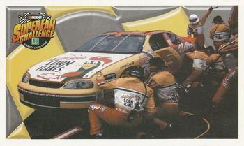 1999 Food Lion NASCAR SuperFan Challenge Game - Employee Game Parallel #NNO Terry Labonte's Car Front