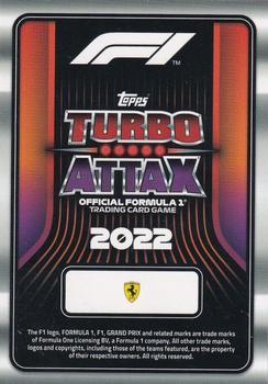 2022 Topps Turbo Attax F1 #30 Mattia Binotto Back