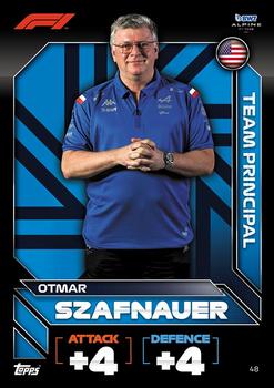 2022 Topps Turbo Attax F1 #48 Otmar Szafnauer Front