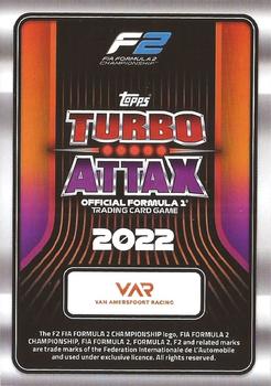 2022 Topps Turbo Attax F1 #120 Jake Hughes Back