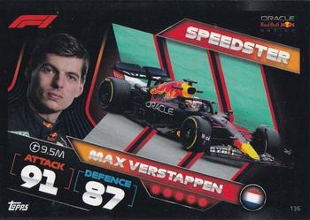 2022 Topps Turbo Attax F1 #136 Max Verstappen Front