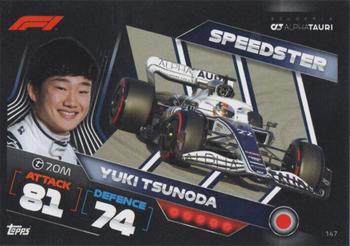 2022 Topps Turbo Attax F1 #147 Yuki Tsunoda Front