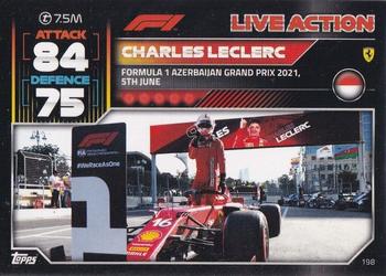 2022 Topps Turbo Attax F1 #198 Charles Leclerc Front