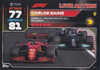 2022 Topps Turbo Attax F1 #213 Carlos Sainz Front