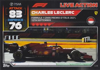 2022 Topps Turbo Attax F1 #228 Charles Leclerc Front