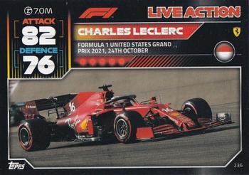 2022 Topps Turbo Attax F1 #236 Charles Leclerc Front