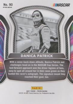 2021 Panini Prizm - Disco #90 Danica Patrick Back