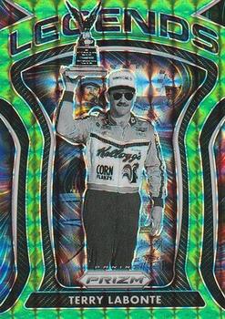 2021 Panini Prizm - Reactive Green #88 Terry Labonte Front