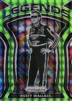 2021 Panini Prizm - Reactive Green #89 Rusty Wallace Front