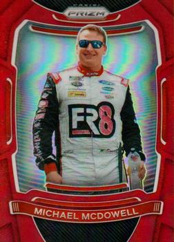 2021 Panini Prizm - Red Prizm #57 Michael McDowell Front
