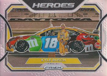2021 Panini Prizm - Heroes Prizm #H13 Kyle Busch Front