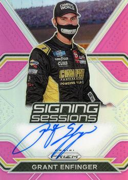 2021 Panini Prizm - Signing Sessions Pink Prizm #S-GE Grant Enfinger Front