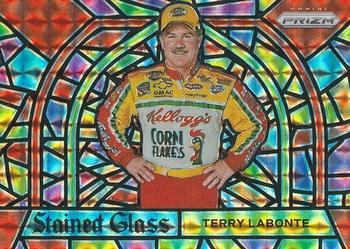 2021 Panini Prizm - Stained Glass #SG9 Terry Labonte Front