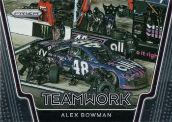 2021 Panini Prizm - Teamwork #T5 Alex Bowman Front